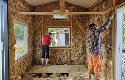 Hamppukuitu eristämiseen, n. 250 kg