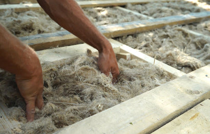 Hamppukuitu eristämiseen, n. 250 kg