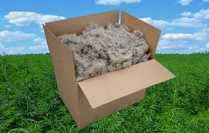 Koirankopin pehmike, kotimainen pitkä hamppukuitu